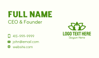 Sustainable Leaf Energy Business Card