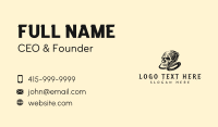 Serpent Skull Snake Business Card