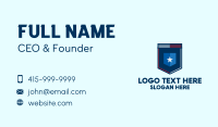 Modern Star Shield Business Card