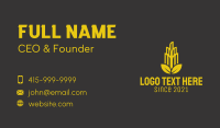 Golden Leaf Tower  Business Card