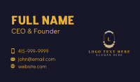 Luxury Business Card example 4