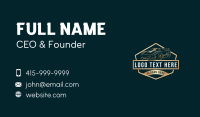 Automotive Car Garage Business Card