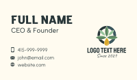 Herbal Medicine Business Card example 2