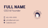 Wig Business Card example 4
