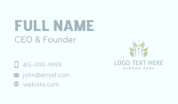 Leaf Wellness Lifestyle Business Card