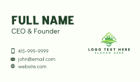 Grass Lawn Gardening Business Card Design