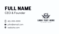 Skull Hunter Bullet Business Card