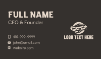 Retro Automotive Car Business Card