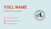 Foster Pet Animal Shleter Vet Business Card