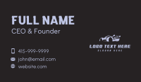 Sports Car Detailing Business Card