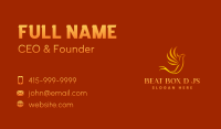 Flying Phoenix Fire Business Card