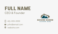 Mountain Backhoe Construction Business Card