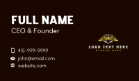 Eagle Wings Shield Business Card