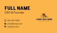 Architect Structure Building Business Card