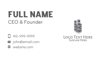 Building Block Business Card example 2