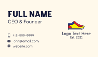 Footwear Business Card example 3