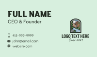Outdoor Mountain Valley Business Card