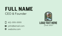 Outdoor Mountain Valley Business Card Design