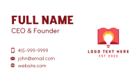 Tutorial Center Business Card example 2