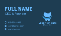 Blue Tooth Dentistry Business Card Design