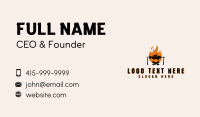 Flaming Fish Grill Business Card