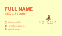 Flower Garden Windmill Business Card