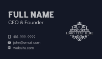 Regal Shield Royalty Business Card