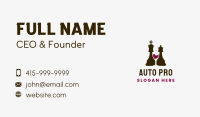 Silhoutte Business Card example 1