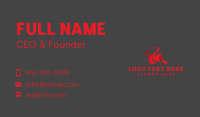 Modern Rounded Loop Business Card