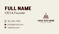 Lumberjack Business Card example 4