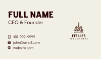 Chisel Carpentry Woodwork Business Card