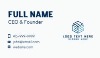 Hexagon Tech Corporate Business Card