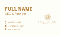 Elegant Floral Boutique Business Card