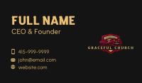 Car Garage Vehicle Business Card Design