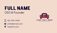 Vintage Car Automotive  Business Card