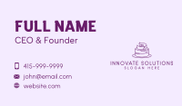 Purple Business Card example 4
