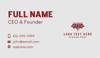 Brick Trowel Masonry Business Card
