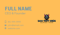 Demon Graffiti Art Business Card