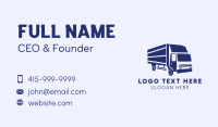 Box Truck Delivery Business Card