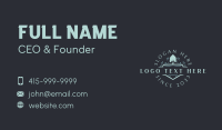 Landscaping Shovel Garden Business Card Design