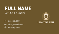 Urn Burial Funeral Business Card