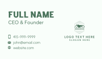 Green House Roof Business Card