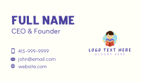 Book Reading Education Business Card