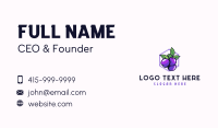 Acai Fruit Agriculture Business Card