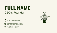 Shovel Gardening Tool Environment Business Card