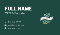 Yuletide Business Card example 4