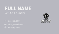 Gladiator Warrior Skull Business Card Image Preview