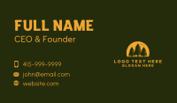 Pine Tree Forest Business Card Design