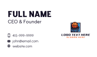Basketball Sports League Business Card Design