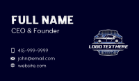 Car Automotive Garage Business Card